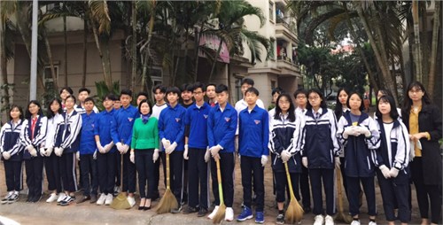 Tuổi trẻ Trung học cơ sở Đô Thị Việt Hưng náo nức với phong trào hoạt động “tháng thanh niên” 2019.
